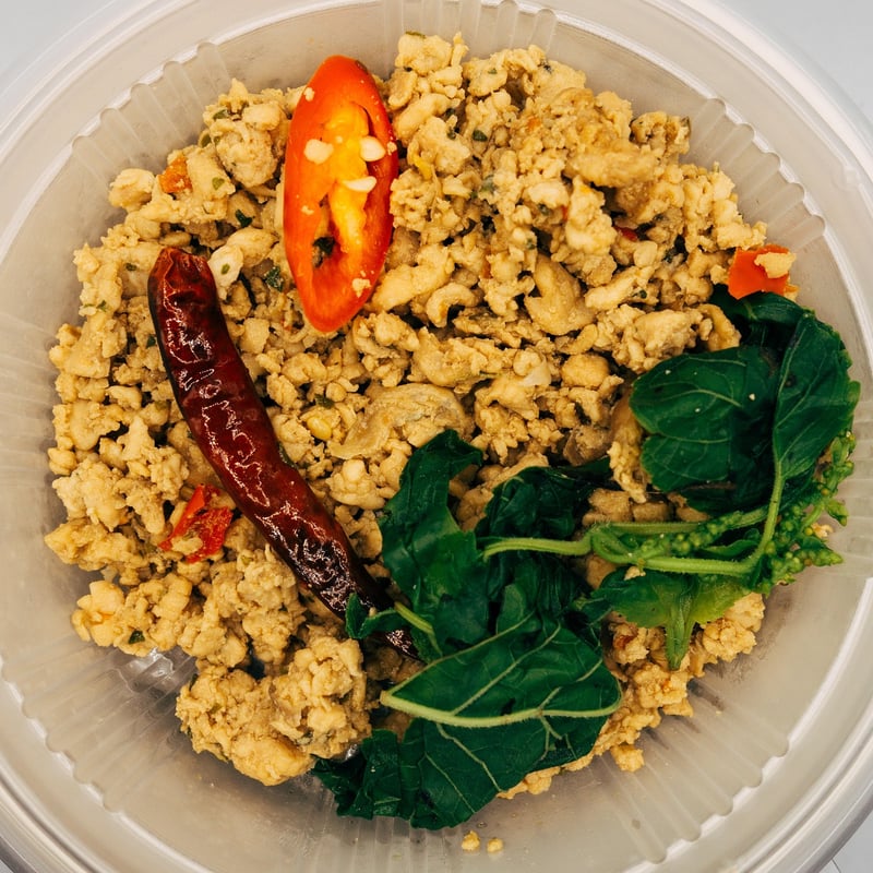 Chicken Stir-Fry with Brown Rice